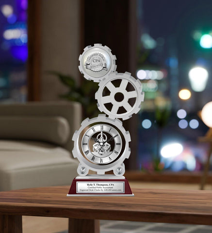 Certified Public Accountant retirement gift clock accounting CPA gift graduation