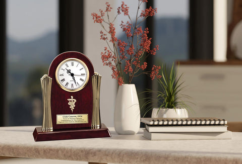 Doctor of Veterinary Medicine DVM clock congratulation veterinarian student