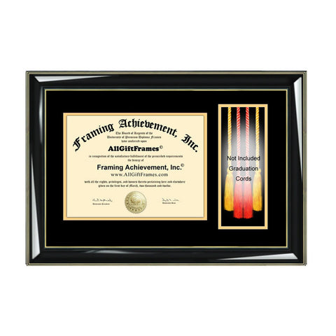 School Graduation Cord Diploma Fram High School College University Graduate Certificate Document Holder Custom Bachelor Masters MBA PHD Case