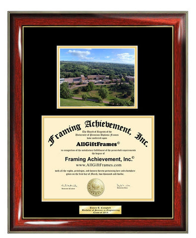 Briar Cliff University diploma frame certificate framing BCU graduation gift graduate document college plaque campus photo