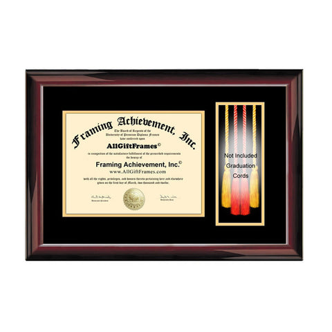 Graduation Cord Diploma Frame College University Honors Degree Framing Graduate Gift Cords Holder Plaque School Certificate Frames Case