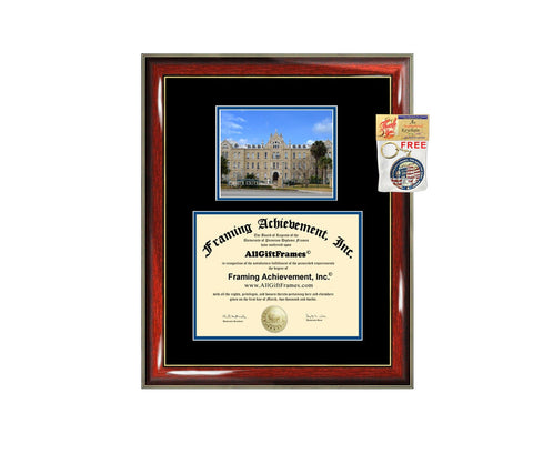 St. Mary's University Texas diploma frame campus degree certificate framing gift graduation frames plaque certification graduate document