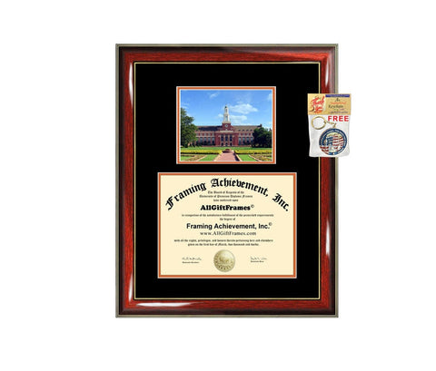 Oklahoma State University diploma frame campus certificate OSU degree frames framing gift graduation plaque document certification graduate