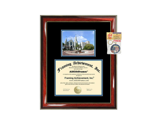 Creighton University diploma frame Creighton degree frames framing gift graduation campus certificate plaque document graduate alumni