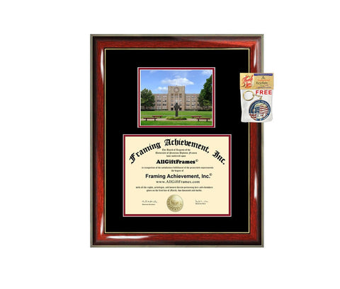 St. John's diploma frame St. John's University certificate framing campus photo graduation St John document college plaque holder case grad