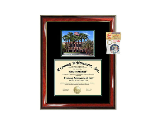 University of South Florida Diploma Frame Campus Picture USF Diploma Frames Graduation Gift Degree Plaque Holder Case Certificate Framing