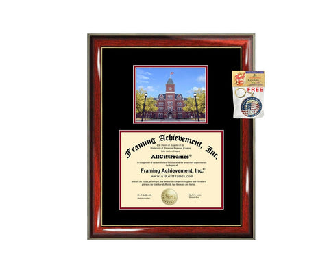 Ohio State University diploma frame OSU degree frames campus certificate framing gift graduation plaque document certification graduate