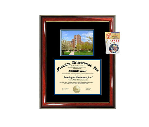 DePaul University diploma frame campus certificate DePaul degree frames framing gift graduation plaque document graduate alumni