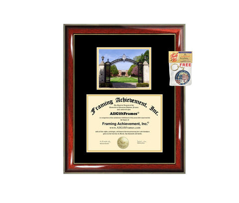 Elmhurst University diploma frame Elmhurst college degree frames campus certificate framing gift graduation plaque document graduate holder