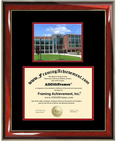 East Stroudsburg University diploma frame ESU campus degree certificate framing gift graduation frames Pennsylvania State University plaque certification