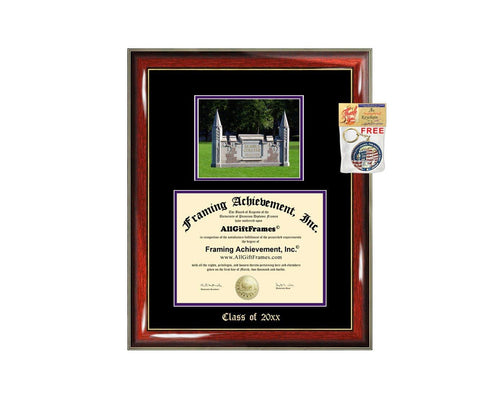 Diploma Frame Big Elmira College Graduation Gift Case Embossed Picture Frames Engraving Certificate Personalized Document Cheap Graduate Bachelor Masters MBA PHD Doctorate