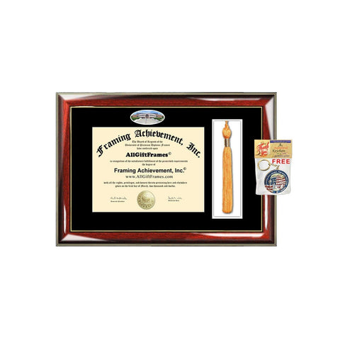 Kent State University Tassel Diploma Frame Campus Picture Degree KSU Framing Certificate Double Graduation Gift Bachelor Master MBA Juris Doctor JD Doctorate PHD Certificate Tassel Holder Case