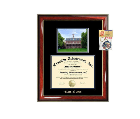 Diploma Frame Big University of Nevada Reno UNR Graduation Gift Case Embossed Picture Frames Engraving Degree Graduate Bachelor Masters MBA PHD Doctorate School