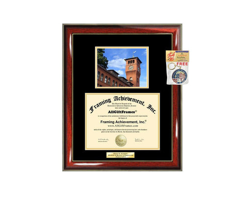 Diploma Frame University of Wisconsin Stout UW Stout Graduation Gift Idea Engraved Picture Frames Engraving Degree Cheap Graduate Bachelor Masters MBA PHD Doctorate School