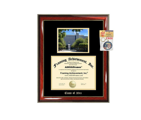Diploma Frame Big CSUS California State University Sacramento Campus Photo Graduation Gift Case Embossed Picture Frames Engraving Bachelor Master MBA PHD Degree