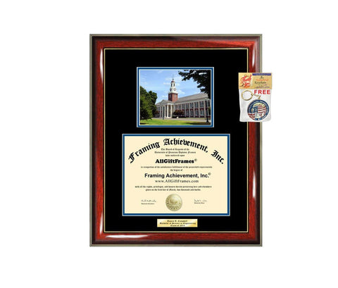 Diploma Frame Central Connecticut State University CCSU Photo Graduation Graduation Gift Idea Engraved Picture Frames Engraving Large Document Graduate Degree