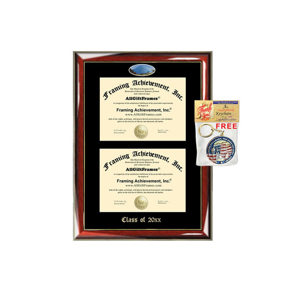 AllGiftFrames Double Certificate Frame CSULB Degree California State U AllGiftFrames Double Certificate Frame CSULB Degree California State U