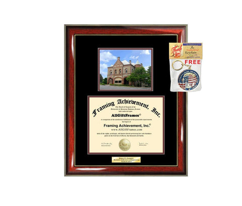 Diploma Frame Colgate University Campus Photo Graduation Graduation Gift Idea Engraved Picture Frames Engraving Degree Large Personalized Document Graduate Degree
