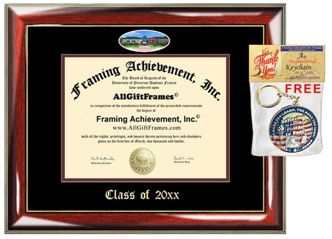 Diploma Frame Embossed University Texas San Antonio College Best Graduation Degree Frame Double UTSA Campus Fisheye Picture Gift
