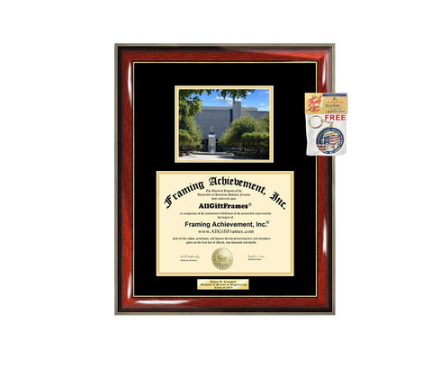 Diploma Frame CSUS California State University Sacramento Campus Photo Graduation Graduation Gift Idea Engraved Picture Frames Engraving Large Document Graduate Degree