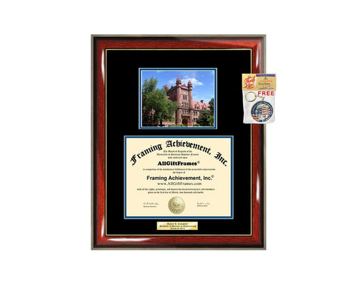 Diploma Frame Millikin University Graduation Gift Idea Engraved Picture Frames Engraving Graduate Bachelor Masters MBA PHD Doctorate School