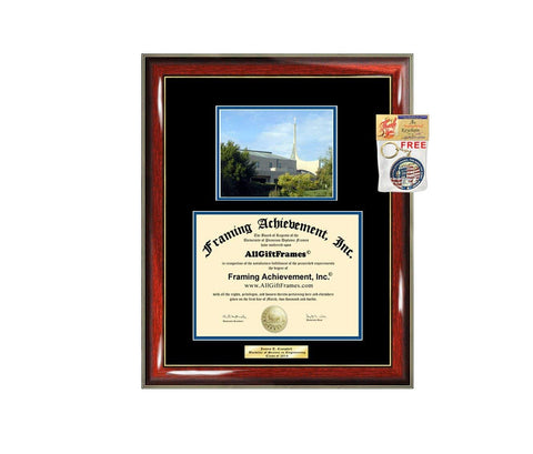 Diploma Frame California Lutheran University CLU Campus Photo Graduation Graduation Gift Idea Engraved Picture Frames Engraving Large Document Graduate Degree