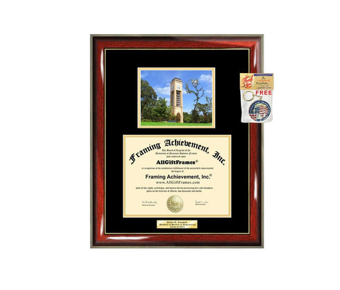 AllGiftFrames Diploma Frame University of Texas Tyler School Campus Photo Graduation Degree Framing Document Graduation Gift JD Juris Doctor Bachelor Master MBA Doctorate PHD Cheap Best