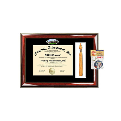 Appalachian State University Diploma Frame School Campus Photo ASU Double Matted Degree Framing Document Graduation Gift Bachelor Master MBA Doctorate PHD Certificate Holder Case