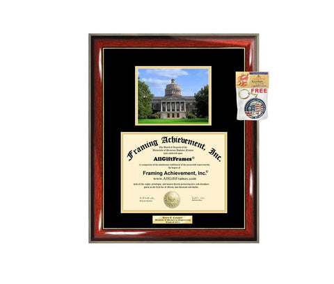 Diploma Frame University of Rochester Graduation Gift Idea Engraved Picture Frames Engraving Degree Cheap Graduate Bachelor Masters MBA PHD Doctorate School