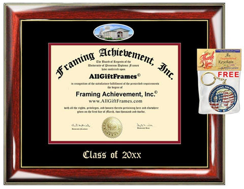 AllGiftFrames Carnegie Mellon University Custom Diploma Frame Embossed Best Graduation CMU Degree Frame Double Mat Campus Fisheye Picture Frame Cheap Degree Certificate Holder Graduate Gift