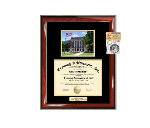 Diploma Frame University of Wisconsin Milwaukee UWM Graduation Gift Idea Engraved Picture Frames Engraving Degree Graduate Bachelor Masters MBA PHD Doctorate School