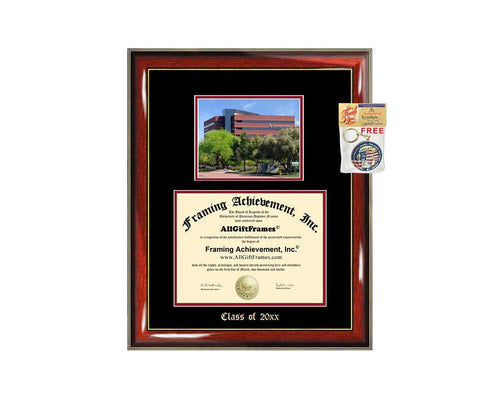 Diploma Frame Big University of Phoenix UOP Graduation Gift Case Embossed Picture Frames Engraving Degree Graduate Bachelor Masters MBA PHD Doctorate School
