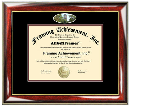 University of Texas Tyler diploma frame campus photo certificate framing graduation document plaque degree campus photo gift college picture