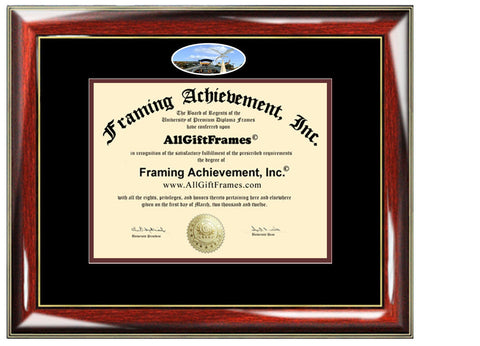University of North Florida diploma frame campus photo UNF certificate framing graduation document plaque case degree gift college picture