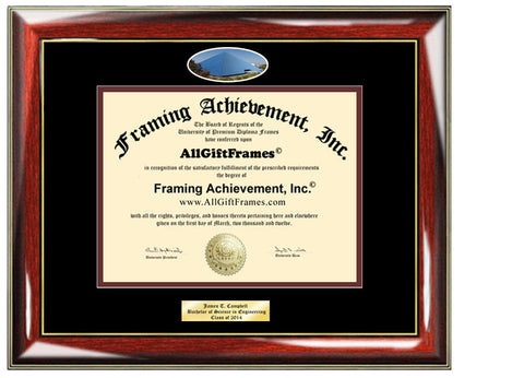CSULB diploma frame California State University Long Beach certificate Personalized Bachelor Master Doctorate phd mba Engrave Holder Case