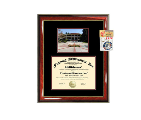 Claremont McKenna College diploma frame CMC degree frames framing gift graduation plaque certificate document Claremont graduate