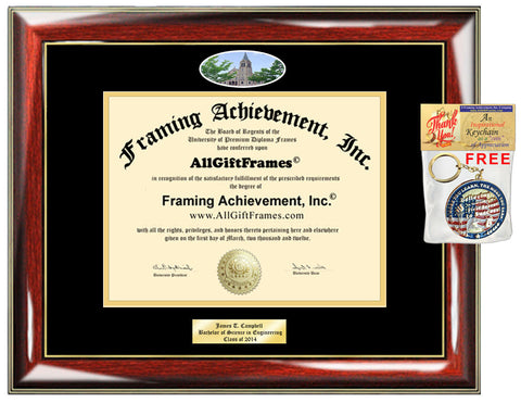 University of Colorado Denver diploma frame campus picture certificate Personalized Bachelor Master Doctorate phd mba Engrave Holder Case