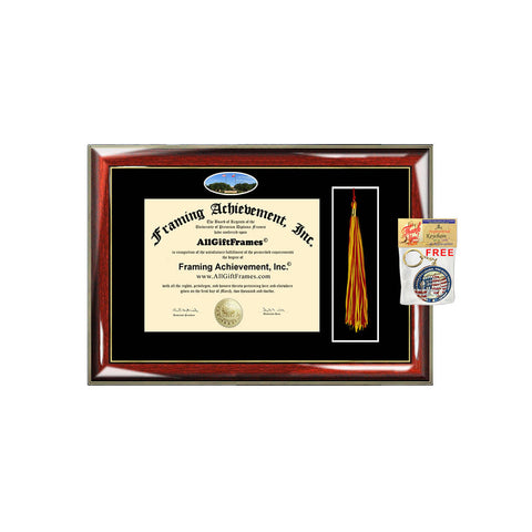Angelo State University diploma frames graduation tassel holder case campus picture degree frame ASU certificate framing gift college grad