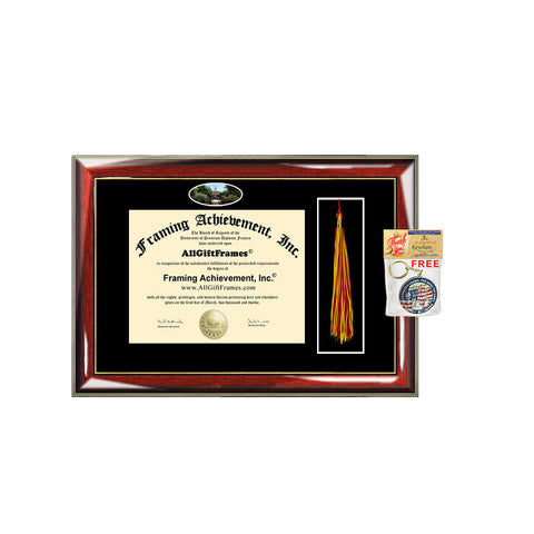 Rutgers University New Brunswick diploma frame tassel box holder school campus photo graduation degree gift college bachelor master mba phd