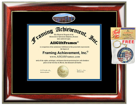 Cambridge College diploma frame double matting degree framing graduation gift campus certificate plaque bachelor master mba phd doctorate