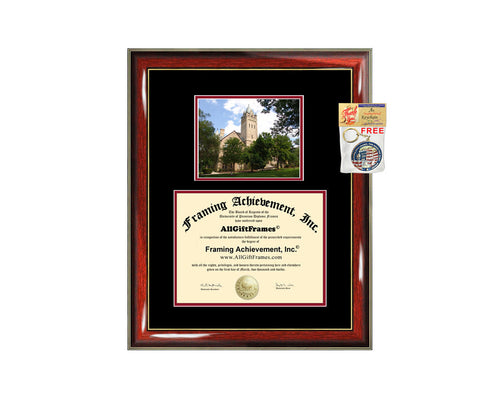 Ohio Wesleyan University diploma frame OWU degree campus certificate framing gift graduation plaque document certification