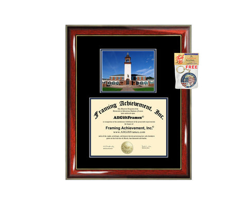 Quinnipiac University diploma frame college certificate framing gift campus degree graduation frames plaque certification award document