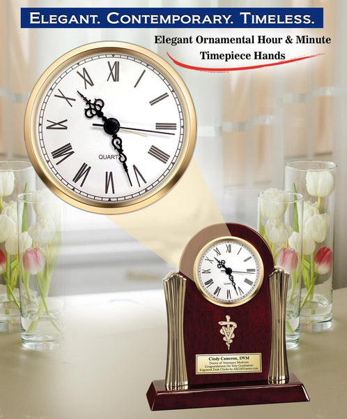 Doctor of Veterinary Medicine DVM clock congratulation veterinarian student