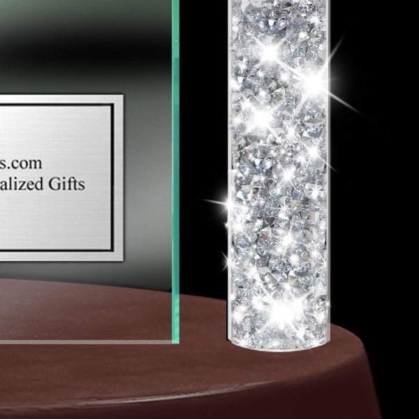 Personalize law enforcement police officer gift engrave desk clock policeman