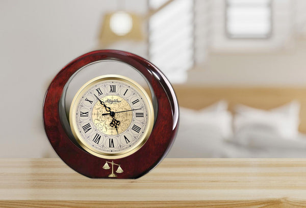Law office gift attorney appreciation award desk clock lawyer student graduation