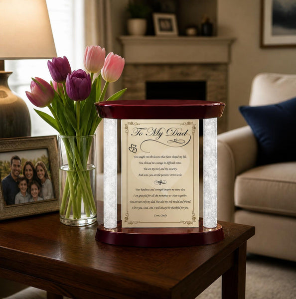 Dad appreciation gift plaque father day love thank you retirement birthday support son daughter