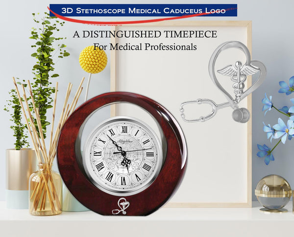 Med Tech Clock Medical caduceus nurse doctor retirement nursing medical school clock