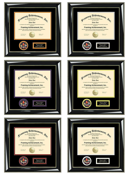 Achievement Graduation Medal University Diploma Frame College Graduate Gift Honors School Medallion Award Certificate Military Display Plaque
