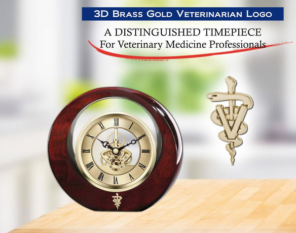Doctor Veterinary Medicine veterinarian graduate clock gift retirement DVM
