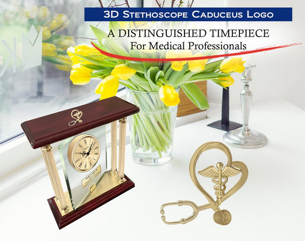 Engraved clock medical nursing school graduation gift retirement nurse doctor